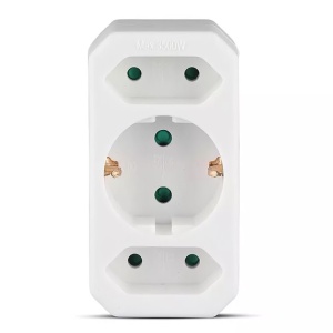ADAPTOR 3 PRIZE 1X16A 2x2.5A MAX 3500W - Img 2