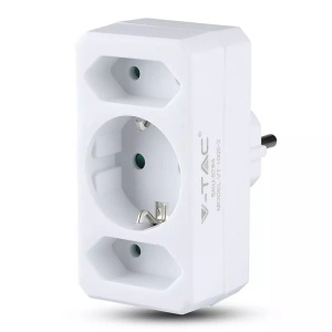 ADAPTOR 3 PRIZE 2X2.5A SI 1X16A MAX 3680W - Img 4