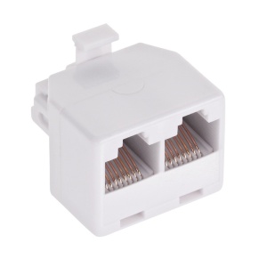 ADAPTOR RJ45 8P8C TATA - 2X MAMA - Img 2