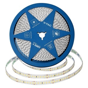 BANDA LED 8MM 12W/M 24V IP20 ROLA 10M 6500K CIP CREE