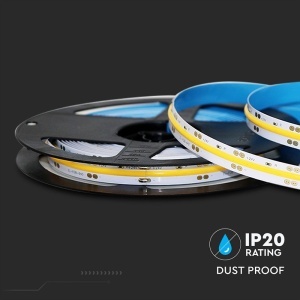 BANDA LED COB 24V 280LED/M 10W/M IP20 6400K - Img 6