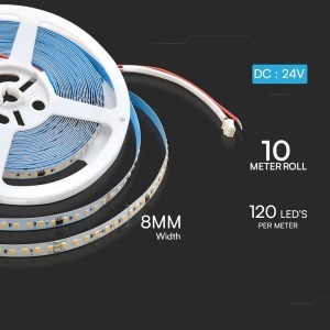 BANDA LED SMD2835 RUNNING 10W/M 24V IP20 6500K 10M - Img 4