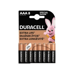BATERIE ALCALINA DURACELL LR03 BLISTER 8 BUC - Img 2