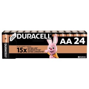 BATERIE ALCALINA DURACELL LR06 BLISTER 24 BUC - Img 2