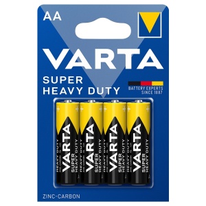 BATERIE SUPER HEAVY DUTY R06 BL 4 BUC VARTA - Img 2