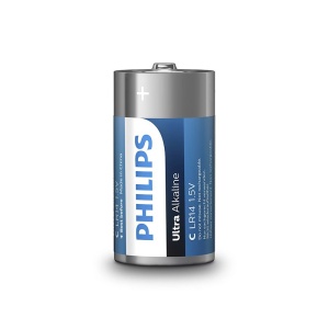 BATERIE ULTRA ALKALINE LR14 C BLISTER 2 BUC PHILIPS - Img 3