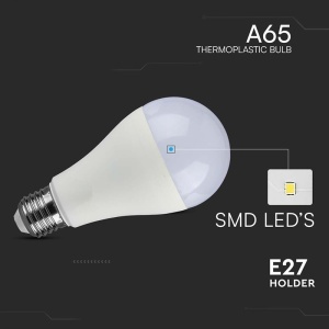 BEC LED A65 E27 15W 3000K ALB CALD - Img 5