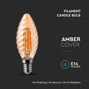 BEC LED E14 4W CU FILAMENT 2200K - Img 5