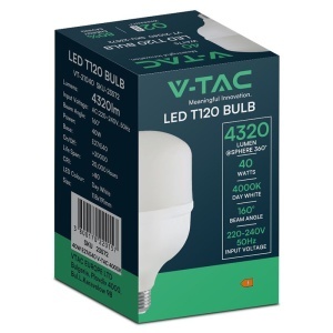 BEC LED T120 E27/E40 40W 4000K ALB NEUTRU - Img 3