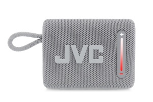 Boxa portabila JVC XS-E114G, 5W, radio FM, Bluetooth, IPX6, Litiu-ion 3,7 V / 2000 mAh, gri - Img 6
