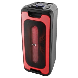 Boxa portabila JVC XS-EP424B, 140W, Bluetooth, USB, Radio FM, Microfon, AUX IN, Negru - Img 1