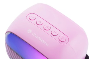 Boxa portabila pentru copii GoGEN BOB A BOBEK PARTY, 3.2 W, USB, Micro SD, microfon fara fir, 3.7V / 1200mAh , roz - Img 6