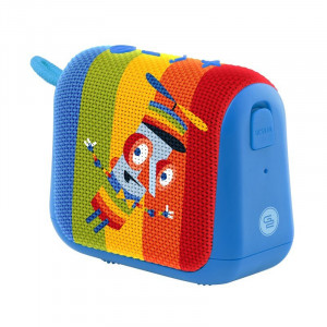 Boxa portabila pentru copii GoGEN DECKO TRIO B, 5 W, Bluetooth, IPX6, albastru - Img 9