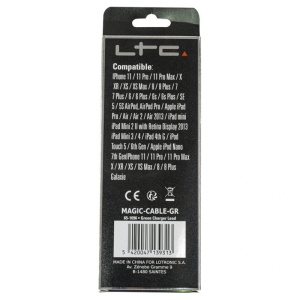 CABLU 1M 3IN1 TIP C/IPHONE/MICRO USB ILUMINAT LED VERDE - Img 6
