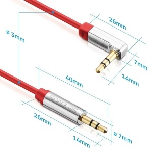 CABLU AUDIO 3.5 TATA - TATA 1.0M 90 SENTIVUS - Img 4