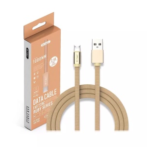 CABLU MICRO USB 1M RUBY EDITON - AURIU - Img 3