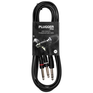 CABLU Y JACK 6.3MM STEREO - 2 X JACK 6.3MM MONO 3M - Img 2