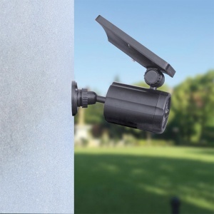 CAMERA FALSA CU SENZOR DE MISCARE LED 4W INCARCARE SOLARA - Img 5