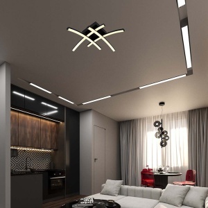 CANDELABRU LED 24W 3000K - NEGRU - Img 7