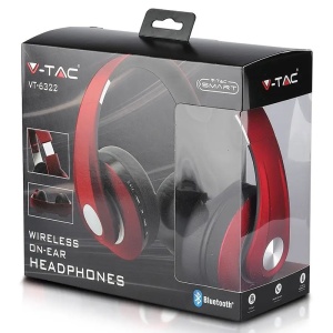 CASCA WIRELESS BLUETOOTH/MSD - ROSU - Img 5