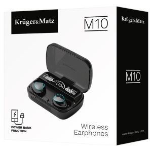 CASTI BLUETOOTH 5.3 POWERBANK M10 KRUGER&MATZ - Img 8