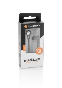 Casti cu fir In-Ear GoGEN EC 21B, Jack 3.5 mm, Sunet Stereo, Cablu 1.2 m, Negru - Img 2