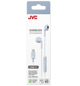 Casti JVC HA-FR17UC-A-U, Cu Fir, In-Ear, Microfon, USB-C, albastru deschis - Img 4