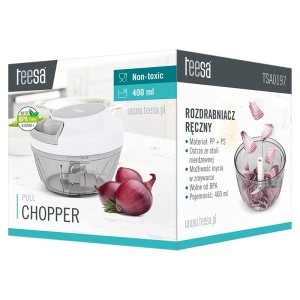CHOPPER MANUAL 400ML TEESA - Img 5