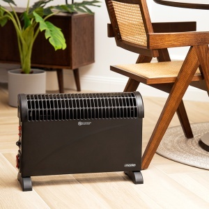 CONVECTOR INCALZIRE 3 TREPTE NEGRU 2000W MESKO - Img 3