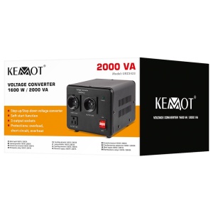 CONVERTOR TENSIUNE 1600W 2000VA KEMOT - Img 5
