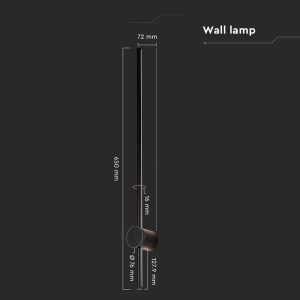 CORP ILUMINAT LED 12W 4000K IP65 - NEGRU - Img 4