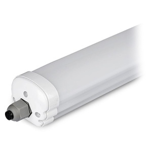 CORP ILUMINAT LED 150CM 48W 6500K ALB RECE IP65 CIP CREE