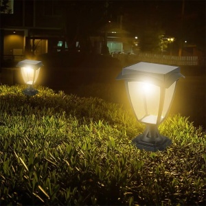 CORP ILUMINAT LED SOLAR 2W 3000K + 6000K IP65 - Img 10
