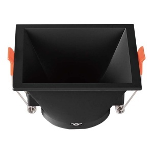 CORP SPOT GU10 PATRAT 93X93X55MM - NEGRU - Img 2