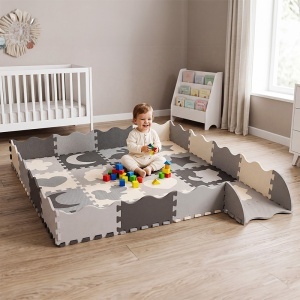 COVORAS EDUCATIV PUZZLE 150X150CM CU RAMA REBEL - Img 8