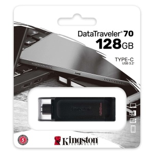 FLASH DRIVE 128GB DT70 USB 3.2 TIP C KINGSTON - Img 3