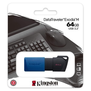 FLASH DRIVE 64GB DTXM USB 3.2 KINGSTON - Img 1