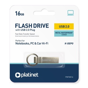 FLASH DRIVE USB K-DEPO 16GB PLATINET - Img 3