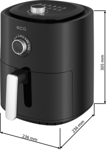 Friteuza cu aer fierbinte ECG AF 4000 Simply Fry, 3.8 litri, 1300 W, 12 programe, control temperatura 80-200°C - Img 18