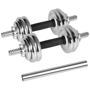 GANTERE REGLABILE CU VALIZA TOTAL 15KG REBEL ACTIVE