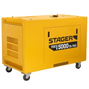Generator profesional Stager YDE15000TA-TA3, 11.5 kW, DualPower 230-400V, insonorizat, diesel, 3000rpm, pornire electrica - Img 12