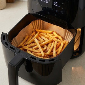HARTIE PENTRU AIR FRYER PATRAT 23CM 100BUC ADLER - Img 4