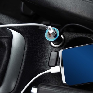 INCARCATOR AUTO QUICK CHARGE USB + TIP C - Img 9