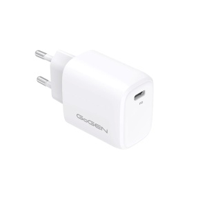 Incarcator de retea GoGEN ACHPD 120, 20W/3A, cablu USB-C/USB-C, 1 metru, alb - Img 3
