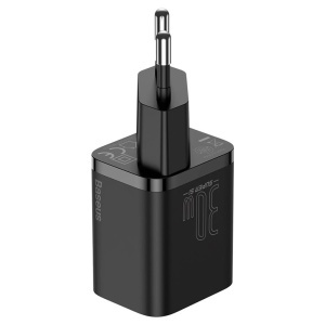 INCARCATOR RETEA 1XUSB-C SUPER FAST CHARGE PD 30W BASEUS - NEGRU - Img 3