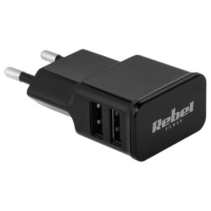 INCARCATOR RETEA 2 X USB 2A MAX (1A+2A) M-LIFE - Img 2
