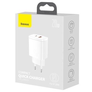 INCARCATOR RETEA QC 20W BASEUS - Img 7