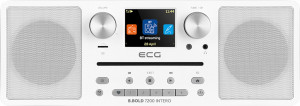 Internet radio ECG B.BOLD 7200 Intero White, FM + DAB, stereo 2 × 10 W, CD audio si MP3,Bluetooth, USB, carcasa lemn, alb - Img 11