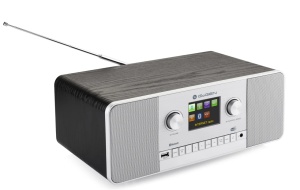 Internet radio GoGEN IR 257 BTDAB, 2x5W, DAB+/FM, LCD, Bluetooth, telecomanda, negru/argintiu - Img 3