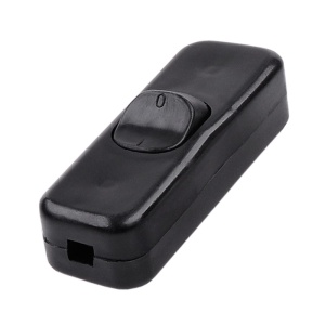 INTRERUPATOR PE FIR 3A/250V NEGRU - Img 2